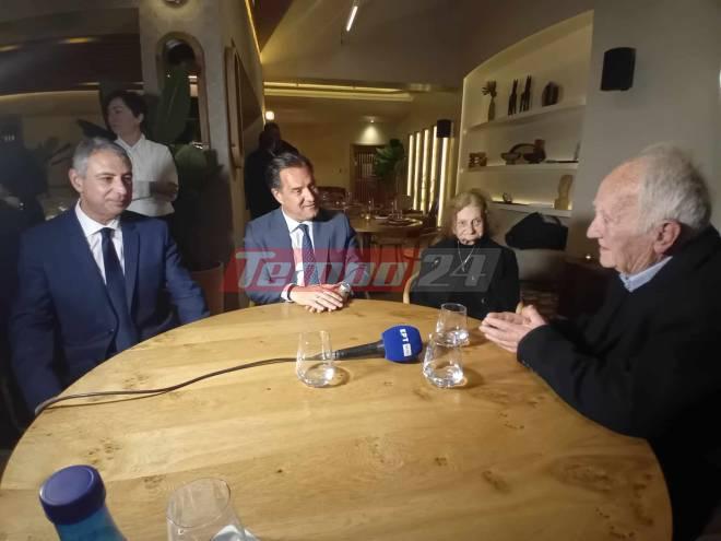 Πάτρα: Η ξεχωριστή συνάντηση του Άδωνι Γεωργιάδη (ΦΩΤΟ)