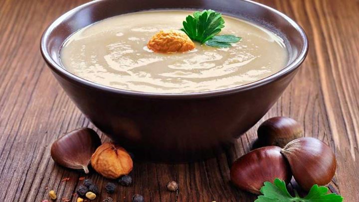 Λαχταριστή σούπα κάστανο
