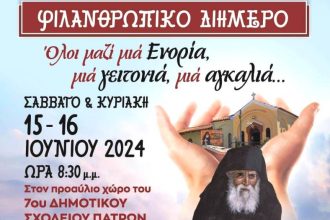 Φιλανθρωπικό διήμερο από τον Ιερό Ναό Αγίου Νικολάου Πατρών