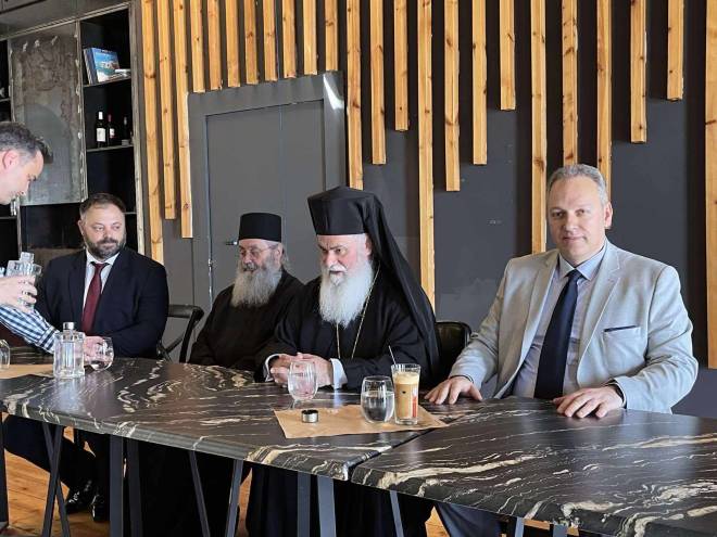 Ευρωεκλογές 2024: O Φώτης Ηλιόπουλος στη συνάντηση της Τοπικής Κοινότητας Αιγίου της ΝΙΚΗΣ