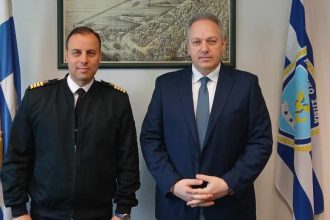 Ευρωεκλογές 2024-Φώτης Ηλιόπουλος: Συνάντηση με τον Κεντρικό Λιμενάρχη Πατρών