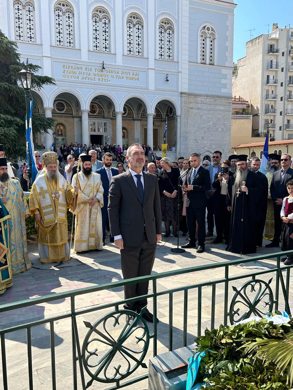 Ανδρέας Κατσανιώτης: Στο Ναό της Παντάνασσας για Κύπριους και Γορτύνιους