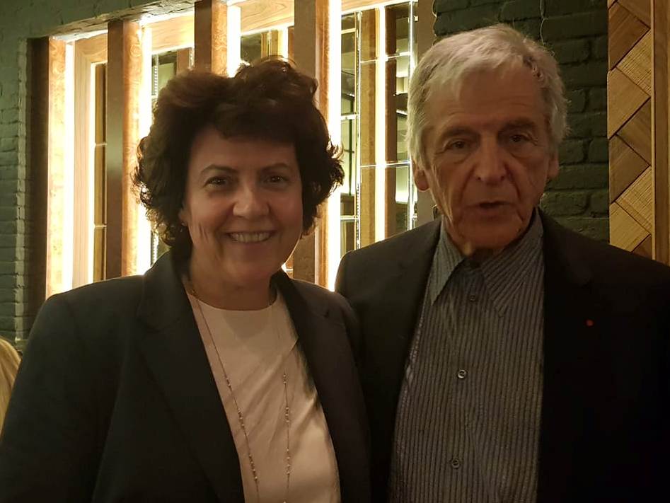 Όταν η Αθηνά Τραχήλη συνάντησε τον Κώστα Γαβρά