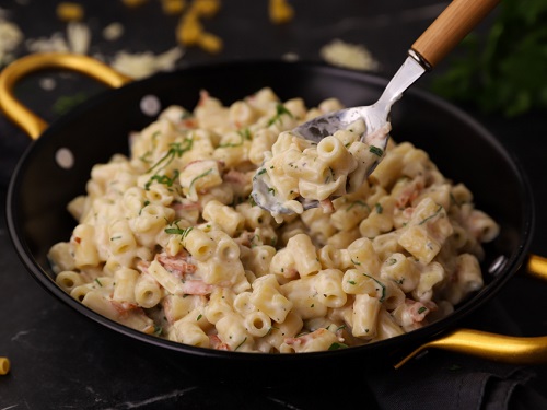 Mac 'n' Cheese Carbonara