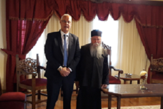 Ο Πρόεδρος του «Ι.Ε.Θ.Π.-ΠΑΤΡΑΣ» Δρ. Γεώργιος Νεκτάριος Λόης επισκέφτηκε την Ιερά Μητρόπολη Μεσσηνίας