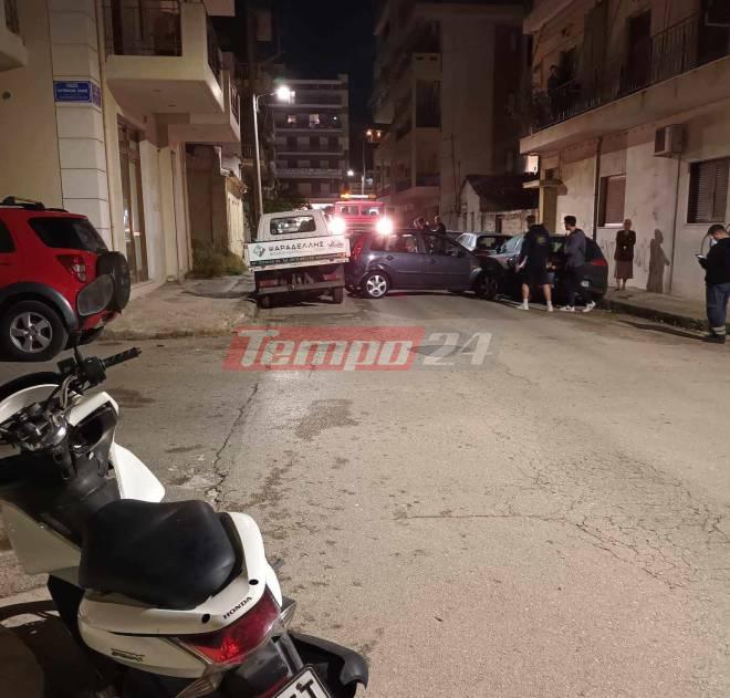 Πάτρα: Tροχαίο με τραυματία δικυκλιστή (ΦΩΤΟ)