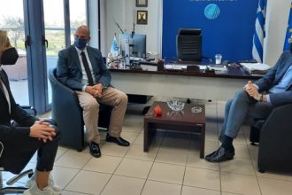 Ο Περιφερειάρχης υποδέχθηκε την πατρινή πρωταθλήτρια Βασιλική Μητροπούλου ΦΩΤΟ