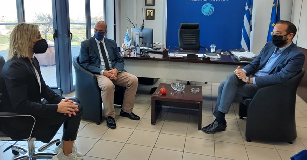 Ο Περιφερειάρχης υποδέχθηκε την πατρινή πρωταθλήτρια Βασιλική Μητροπούλου ΦΩΤΟ