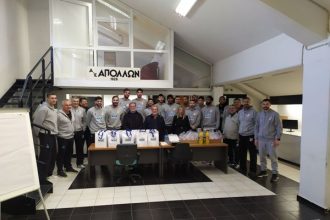 Εορταστικό κλίμα μα δώρα και χαμόγελα, για τον Απόλλωνα