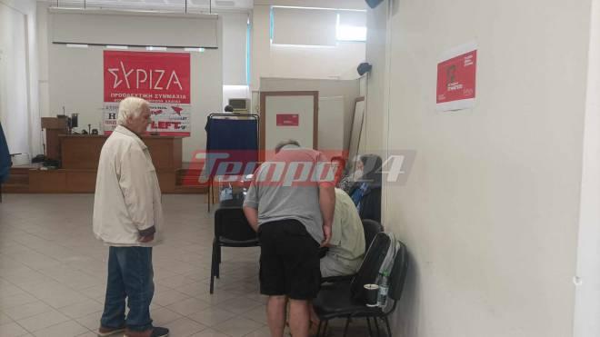 Πάτρα: Από νωρίς στις κάλπες τα μέλη του ΣΥΡΙΖΑ - ΦΩΤΟ - Που μπορεί να ψηφίσετε στη Δυτ. Ελλάδα