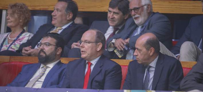 Παρών ο Πρίγκιπας του Μονακό Αλβέρτος στον τελικό με την ΑΕΚ