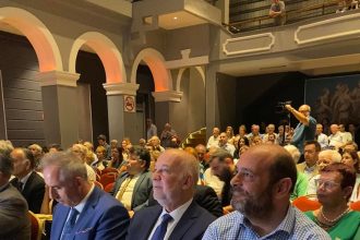 Φλωρίδης μαζί με Φωτήλα σε εκδήλωση του Δικηγορικού Συλλόγου Πατρών