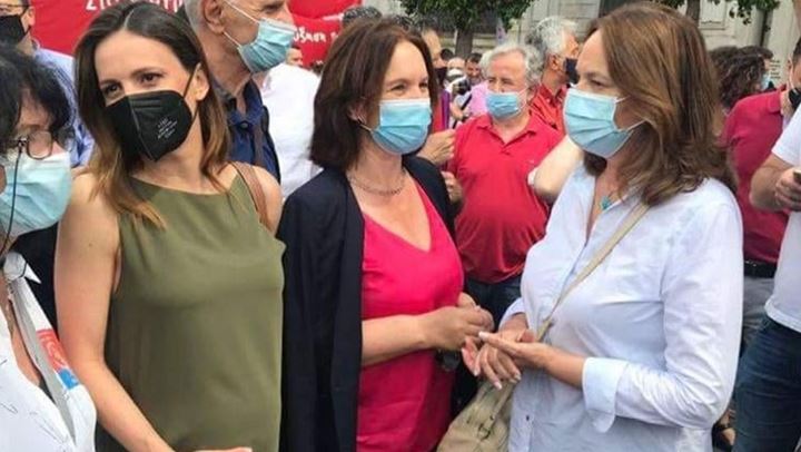 Η νέα εμφάνιση της Έφης Αχτσιόγλου με φουσκωμένη κοιλίτσα ΦΩΤΟ