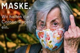 Τέρμα οι ευγένειες, το Βερολίνο δείχνει το μεσαίο δάχτυλο σε όσους δεν φορούν μάσκα