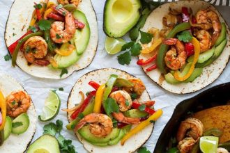 Homemade fajitas για μεξικάνικες βραδιές στο σπίτι