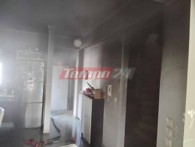 Πάτρα: Μεγάλη κινητοποίηση της Πυροσβεστικής για πυρκαγιά σε διαμέρισμα-Χρειάστηκε η απομάκρυνση των ενοίκων (ΦΩΤΟ)