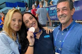 Υπερήφανοι γονείς για την πατρινή πρωταθλήτρια Ντένια Κουρέτα