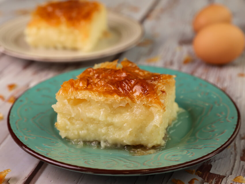 Γαλακτομπούρεκο από τον Γιώργο Τσούλη