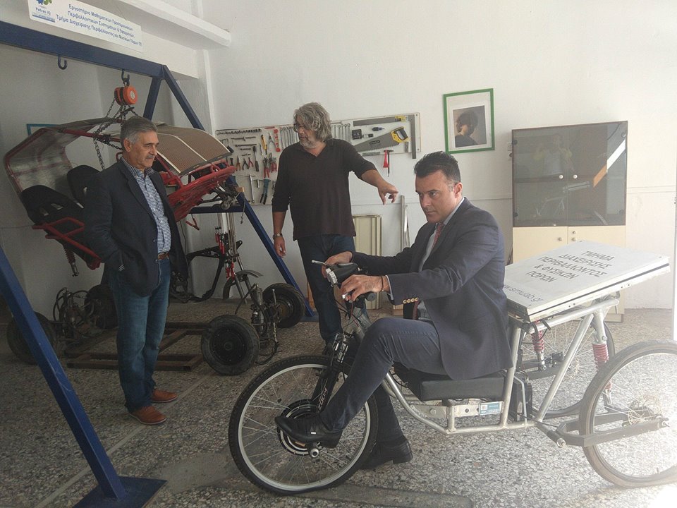 Βόλτα με...ηλιακό ποδήλατο!