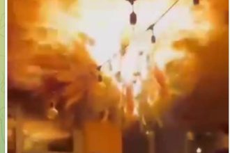 Η τούρτα ...έβαλε φωτιά σε μπαρ - Έξι ελαφρά τραυματίες