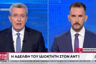 Στον Antenna ο πατρινός δημοσιογράφος Ιάσονας Τσόλης