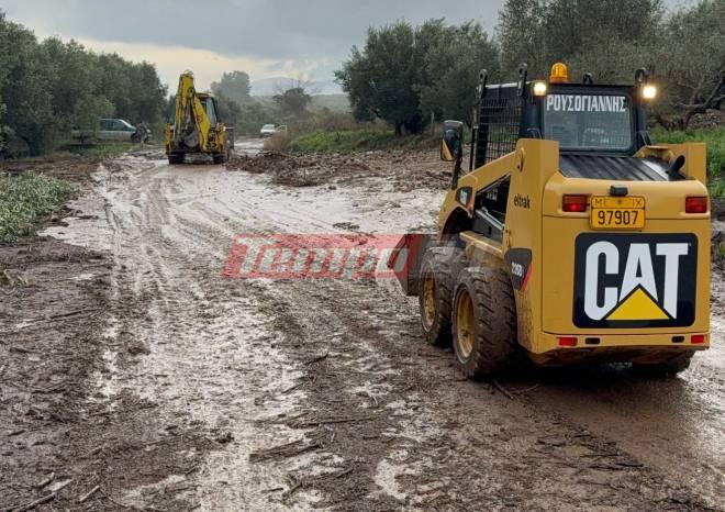 Χαμός από την κακοκαιρία στη Δυτ. Ελλάδα - Πλημμύρες και εγκλωβισμοί σε ΙΧ και σπίτια
