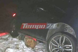 Κρέμονταν με το ΙΧ τους στο γκρεμό - Εικόνες που κόβουν την ανάσα!