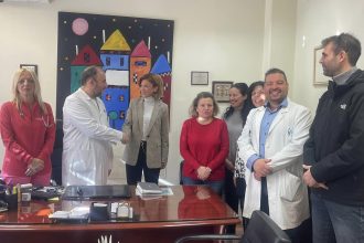 Συνάντηση συνδικαλιστών με την Ασπασία Ρηγοπούλου