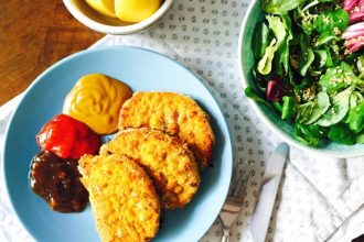 Σνιτσελάκια παναρισμένα με κινόα