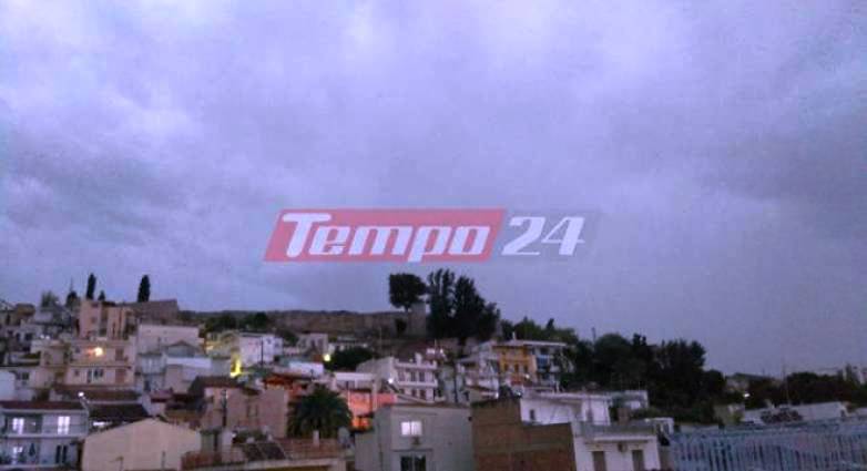 Άστατος και βροχερός σήμερα ο καιρός στην Πάτρα