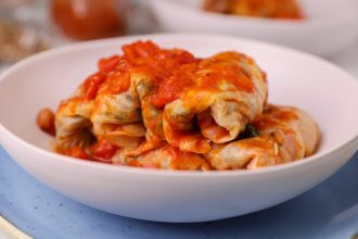 Vegan λαχανοντολμάδες