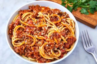 Λαχταριστά μακαρόνια με κιμά