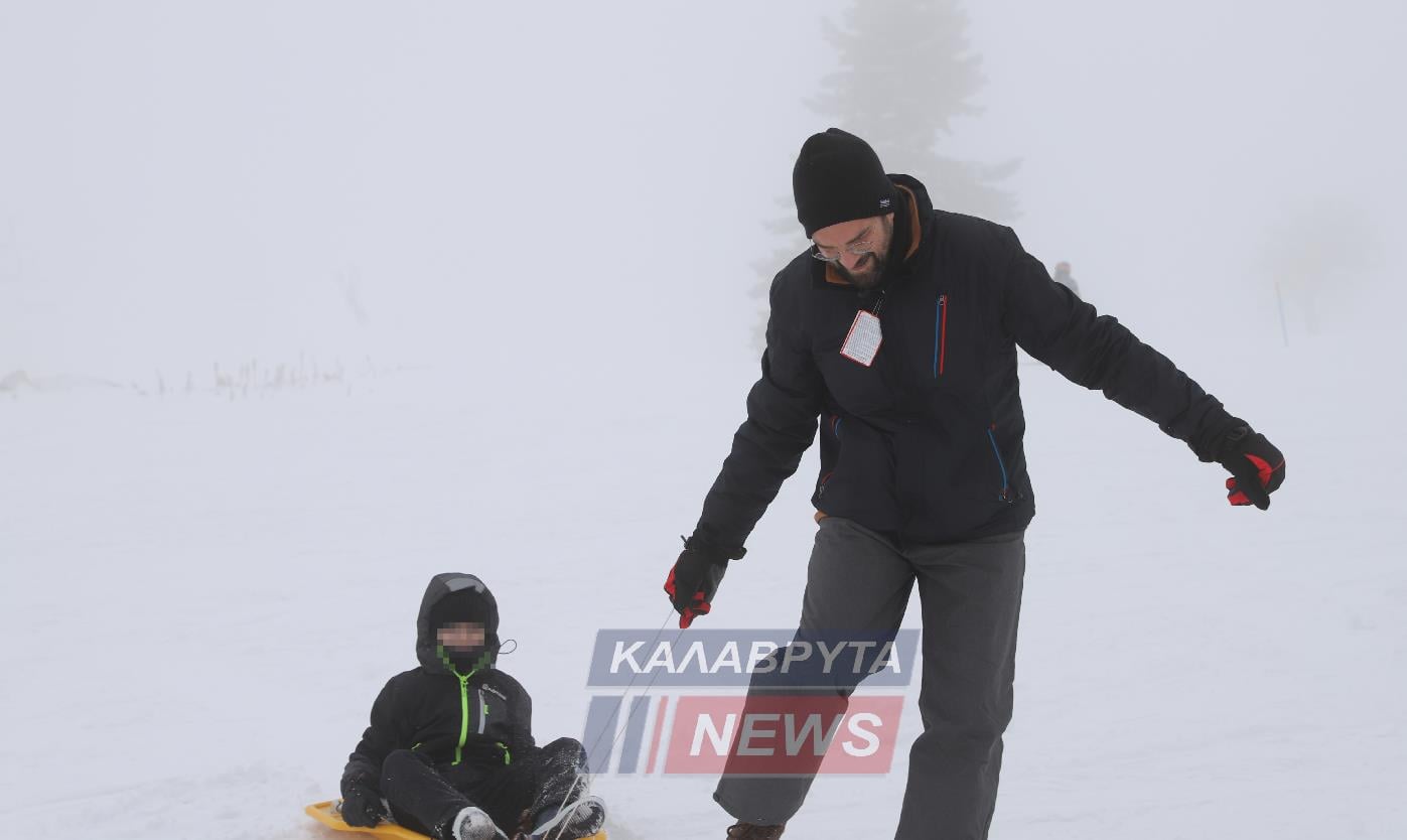 Στο Χιονοδρομικό Καλαβρύτων ο Περιφερειάρχης Νεκτάριος Φαρμάκης (ΦΩΤΟ)