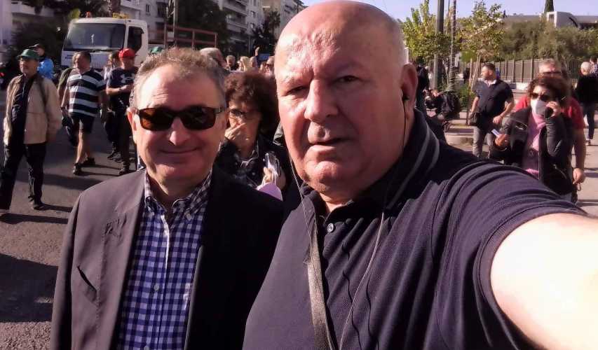 Στην Πάτρα ο Χ. Παπαναστάσης-Επισκέψεις σε Υπηρεσίες μαζί με τον Χ. Σουγλέρη