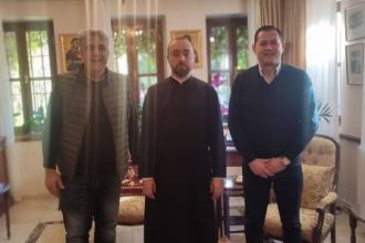 Στην Κωνσταντινούπολη βρέθηκε ο αντιπεριφερειάρχης Θ. Βασιλόπουλος μαζί με τον Δημήτρη Μπαρμπούνη