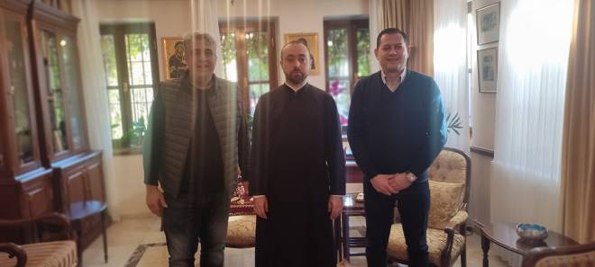 Στην Κωνσταντινούπολη βρέθηκε ο αντιπεριφερειάρχης Θ. Βασιλόπουλος μαζί με τον Δημήτρη Μπαρμπούνη