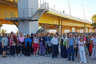 Περπάτησαν τη γέφυρα Ρίου-Αντιρρίου ΦΩΤΟ
