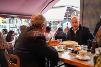 Γιώργος Παπανδρέου: Συζήτηση με φίλους και με πολιτικό "άρωμα"