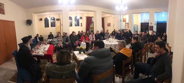 Συνάντηση νέων ζευγαριών στόν Ιερό Ναό της Αγίας Μαρίνας Πατρών