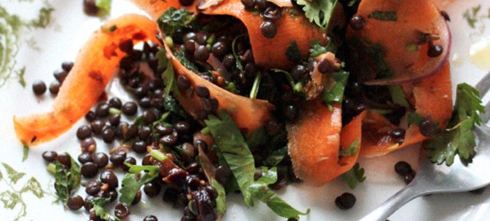 Φακές μαύρες σαν χαβιάρι beluga