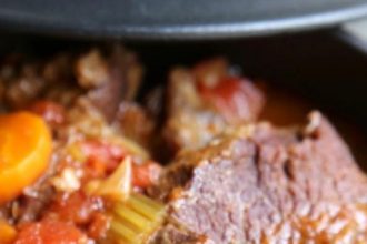 Μοσχαράκι ζουμερό με καρότα