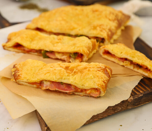 Φτιάξε γρήγορη πίτσα καλτσόνε