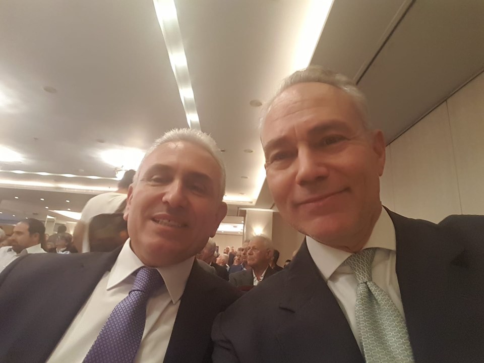 Ο Ηρακλής Ρούπας με τον Δήμαρχο Καλαβρύτων στην Αθήνα