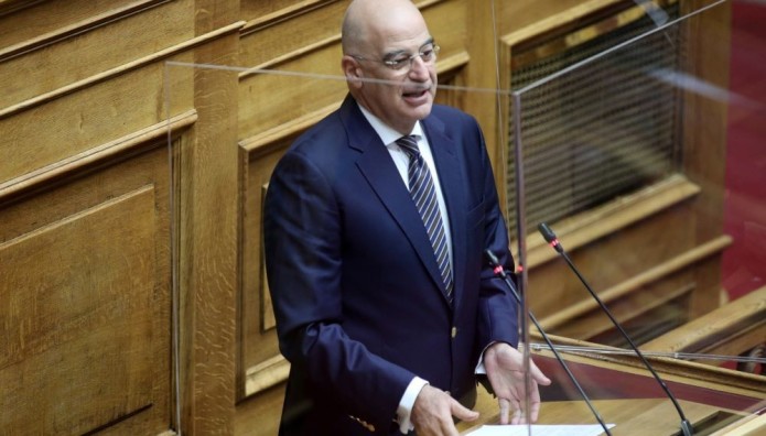 Νίκος Δένδιας: «Η Ελλάδα μπορεί να προβάλλει οποιαδήποτε μορφή απειλής πολέμου που δέχεται από την Τουρκία»
