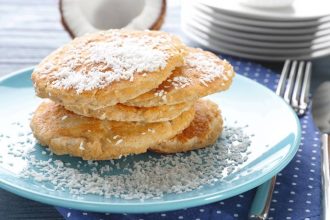 Pancakes με καρύδα