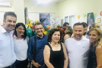 Η Κατερίνα Γρ. Σολωμού συνεχάρη τον Πολιτιστικό Σύλλογο Γλαύκου - Δημιουργίες από... ανακυκλώσιμα υλικά!