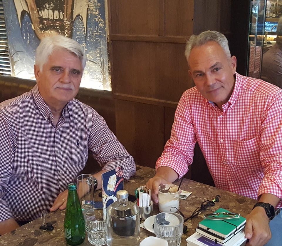 Συνάντηση Ηρακλή Ρούπα με τον νέο Δήμαρχο Δυτ. Αχαϊας