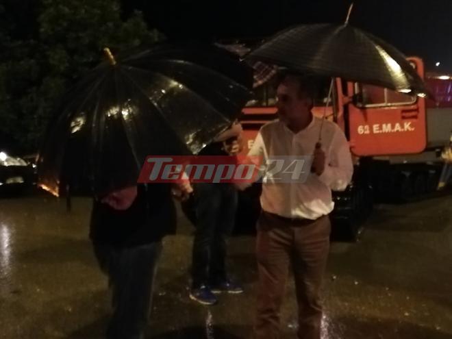 Τα ξημερώματα στο Δρέπανο ο Απόστολος Κατσιφάρας