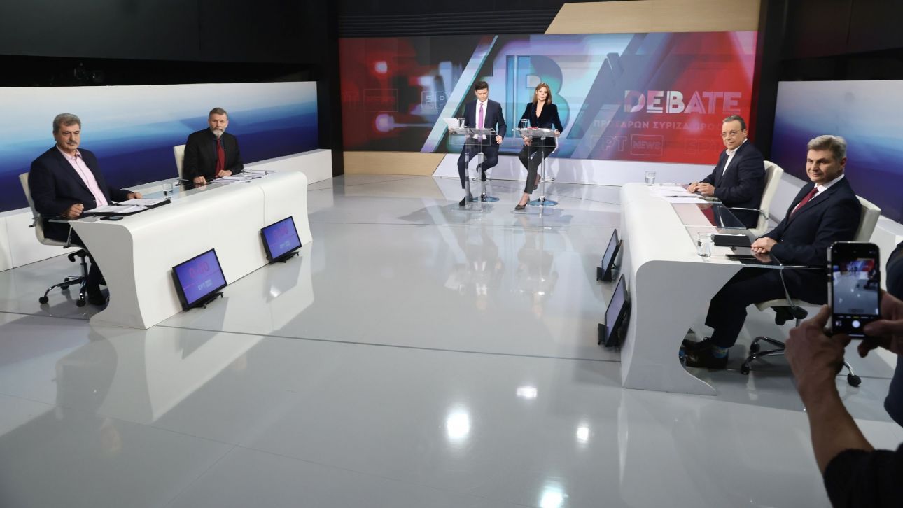 Πόσοι είδαν το debate του ΣΥΡΙΖΑ; Η σύγκριση με το ΠΑΣΟΚ