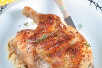 Κοτόπουλο στο φούρνο με γιαούρτι